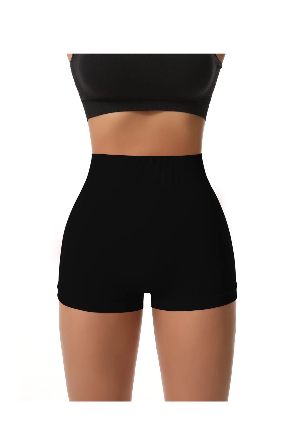 Women's Seamless High-Waisted Biker Shorts